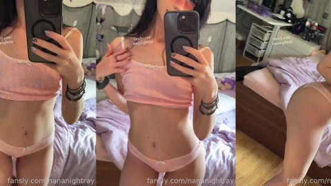 Pink Pajamas Nananightray Paid Video