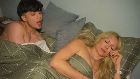 StepMom & Monique Fuentes - Hotel Fuck Accident