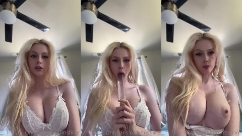 Joie with Glass Dildo by Msfiiire