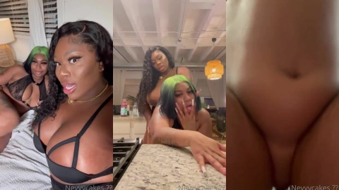 Lesbian Strapon Action – Nevvycakes Playtime