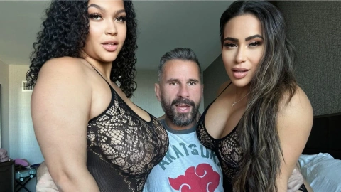 Ashlyn, Carmela & Manuel - Anal Threesome Ass Sandwich